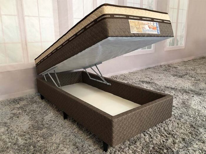 Colchobox Bau Solteiro Golden 88x188x50