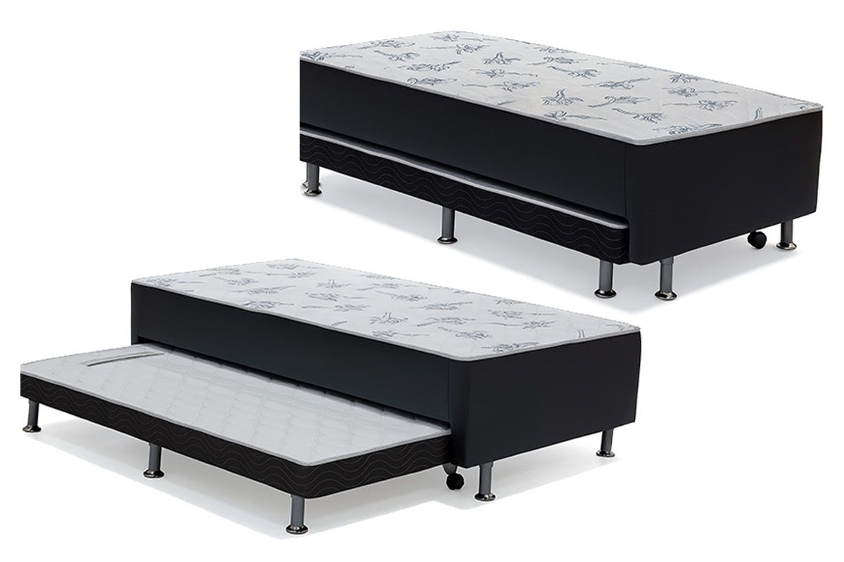 Colchobox Solteiro Union Ortopedico com Cama Auxiliar 88x47