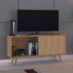 Rack Málaga para TV de até 50 Polegadas Porta de Correr Atualle