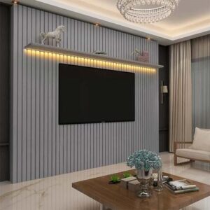 Painel Nobre Ripado 230 1Prateleira com LED