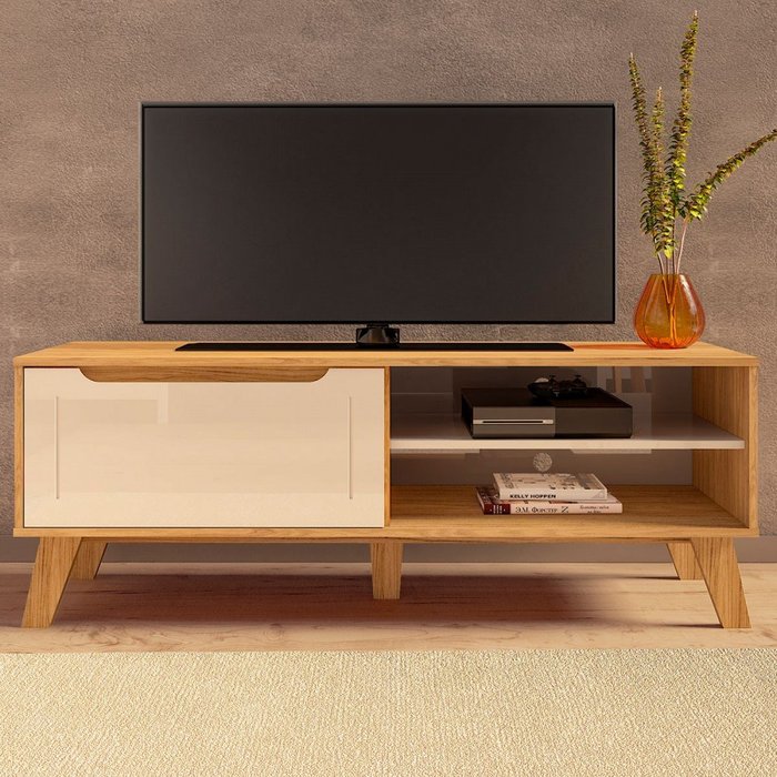 Rack Lotus 1 Porta para TV Até 60 Polegadas