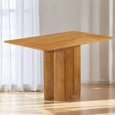 Mesa Recife 120x80 Tampo Londres Canto Copo sem Vidro com 4 cadeiras