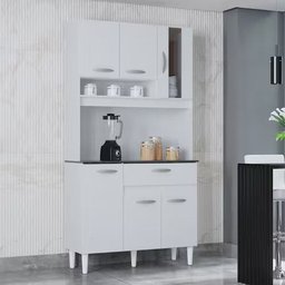 Kit Cozinha Coral 6 Portas