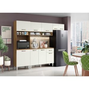 Cozinha Aurora com Balcão Arv Atenas 9P1G