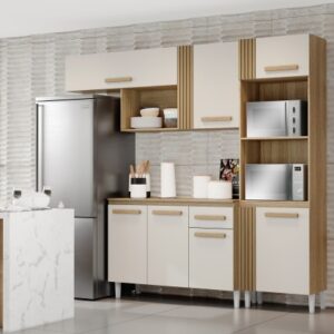 Cozinha Compacta Vitoria com Balcão Naiomi 7P1G